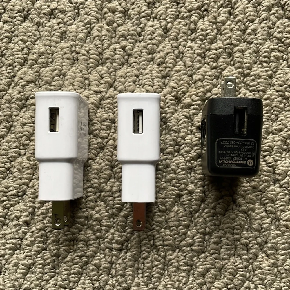 Samsung Original Quick Fast Travel Charger with USB Type C 6.6FT (2m) Adapters